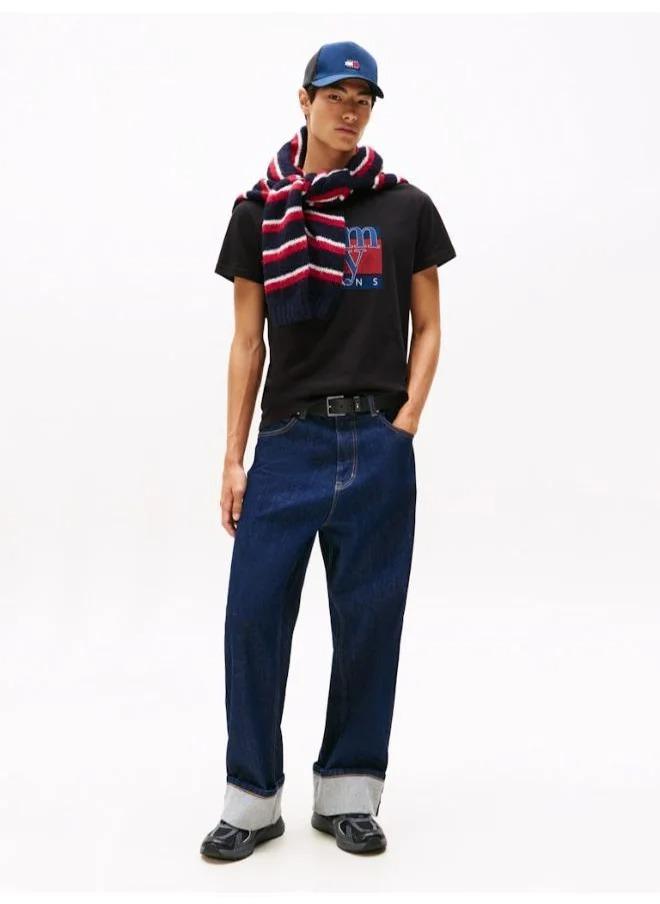TOMMY JEANS TJM SLIM RWB FLAG TE