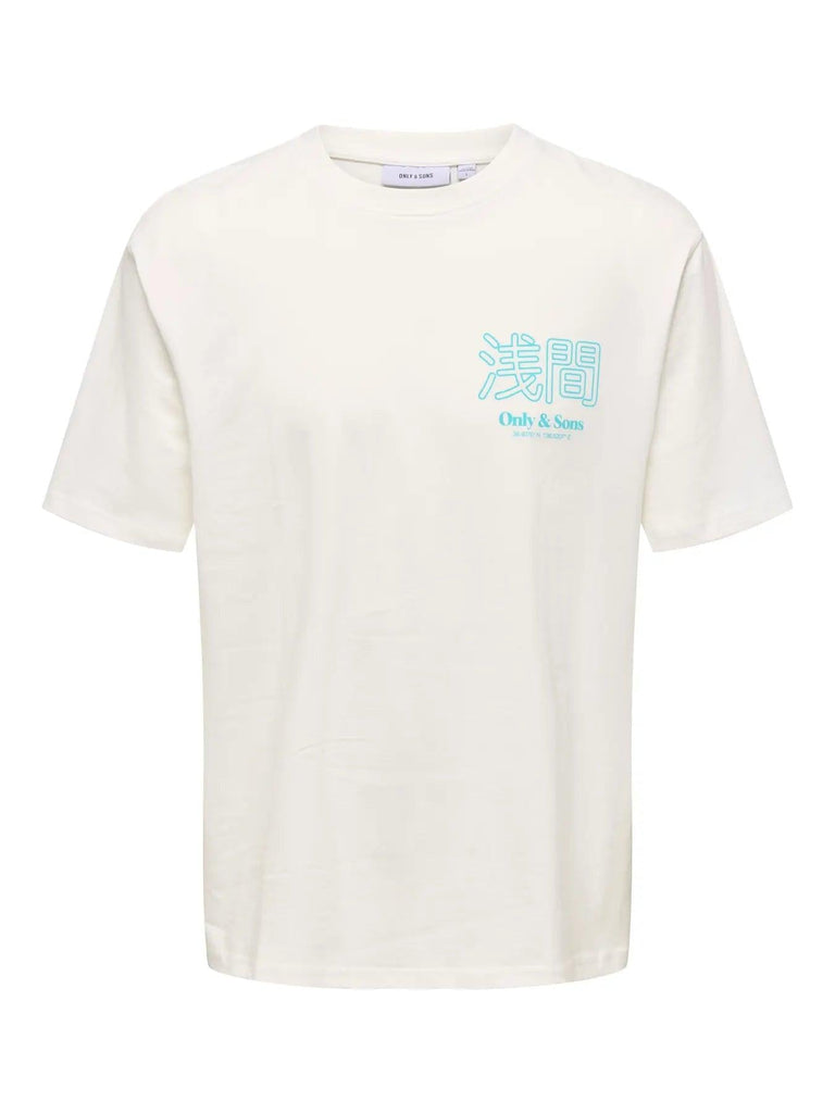 ONLY&SONS ONSMOUNTAIN LOGO RLX SS TEE CS