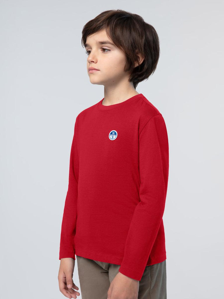 NORTH SAILS T SHIRT LONG SLEEVE W/LOGO