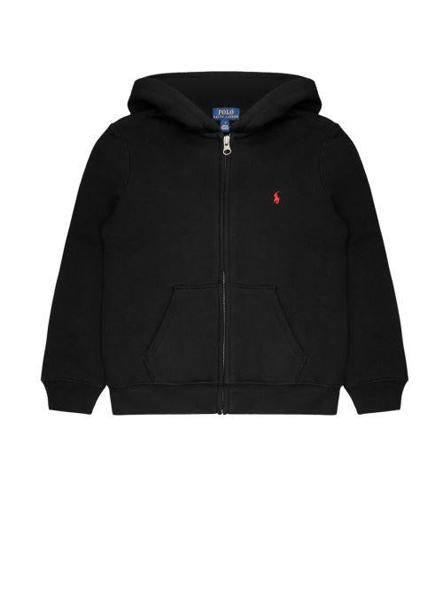 RALPH LAUREN FZ HOOD-TOPS-KNIT