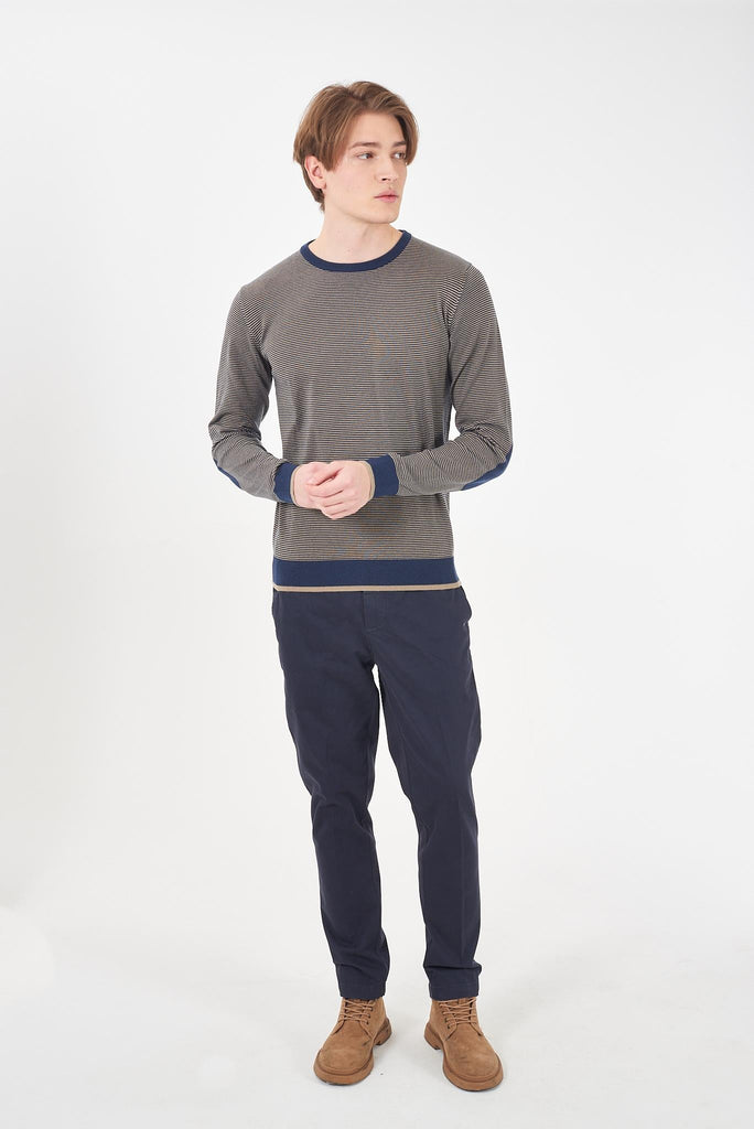 YES ZEE PANTALONE UOMO CHINOS SLIM