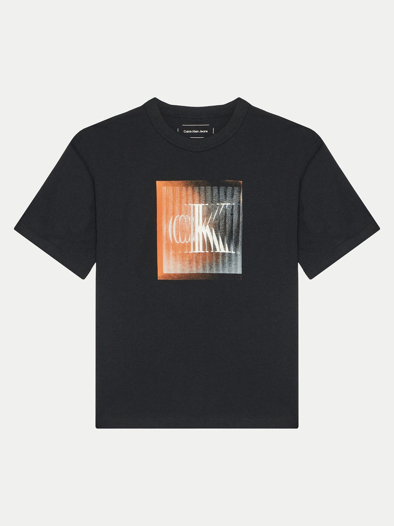 CALVIN KLEIN JEANS LARGE SHIFTED CK SS T-SHIRT