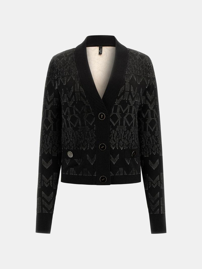 GUESS MARCIANO BILLIE MONOGRAM CARDI SWTR