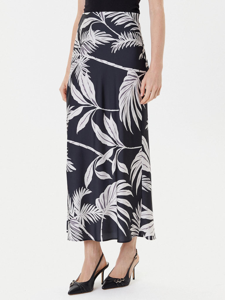 GUESS SIBILLA LONG SATIN SKIRT