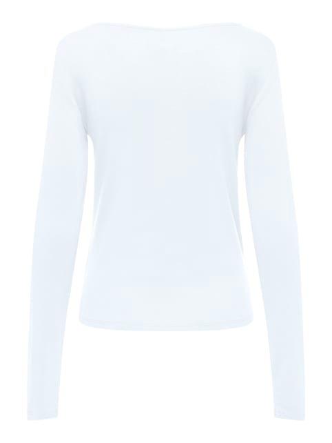 ONLY ONLFELINA L/S TIGHT BOATNECK TOP JRS