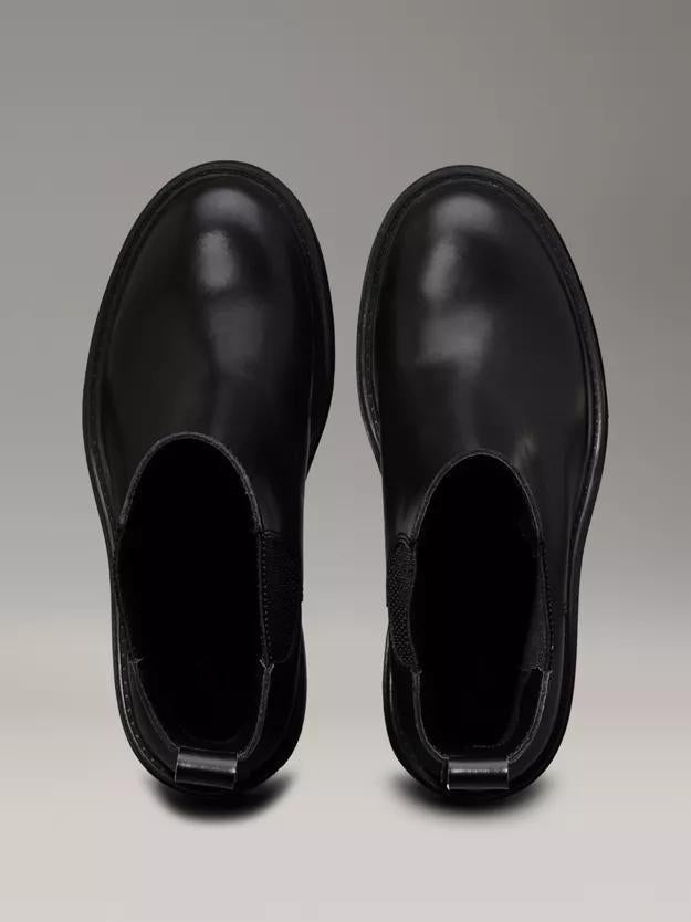 CALVIN KLEIN CHUNKY HEELED CHELSE