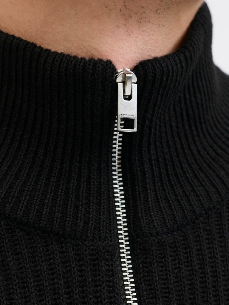 JACK AND JONES JJPANNEL KNIT ZIP CARDIGAN AW25