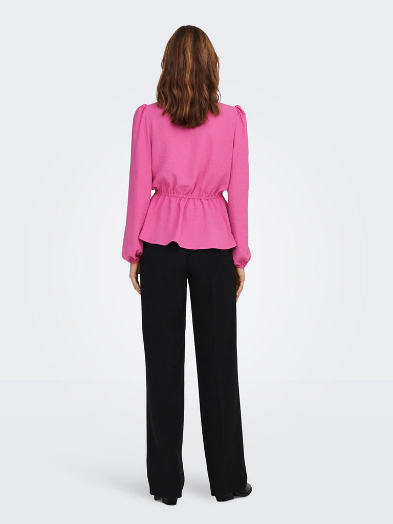 ONLY ONLMETTE DAR L/S O-NECK TOP NOOS WVN