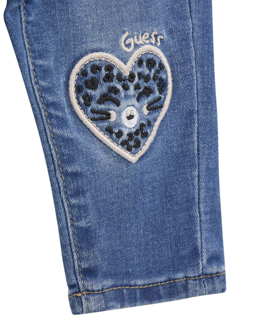 GUESS REGULAR FIT PAPER BAG STR DNM