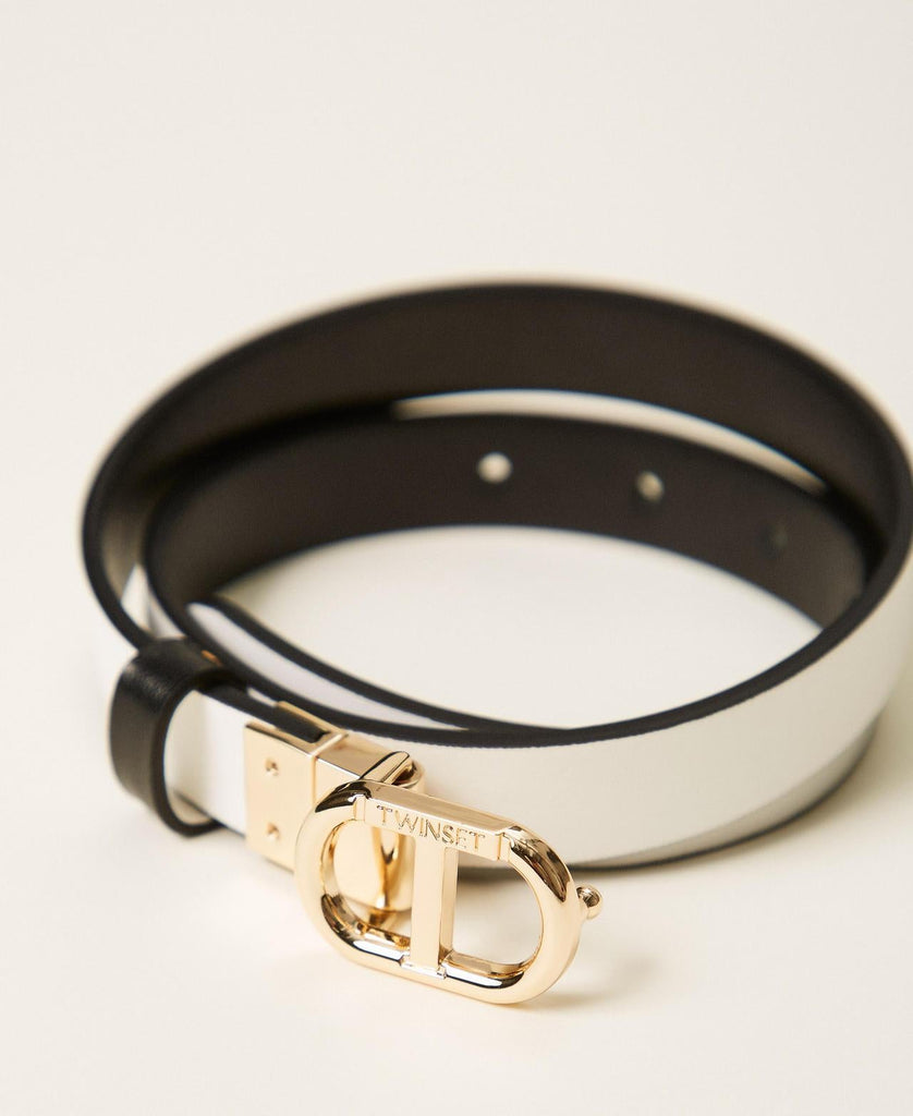 TWINSET CINTURA V.BASSA REVERSIBILE C/FIBBIA OVAL T