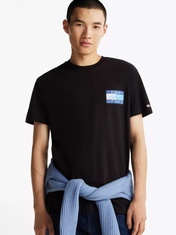TOMMY JEANS TJM REG RWB FLAG TEE