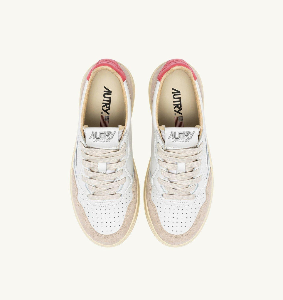 AUTRY Autry Womens 01 Medalist Low Suede