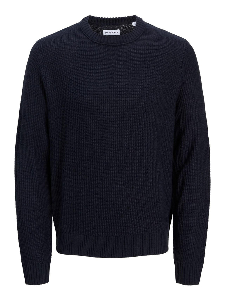JACK AND JONES JJROY KNIT CREW NECK AW25