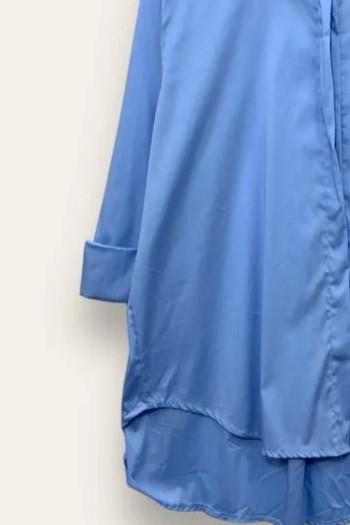 LOVEme Camicia over in tinta unita