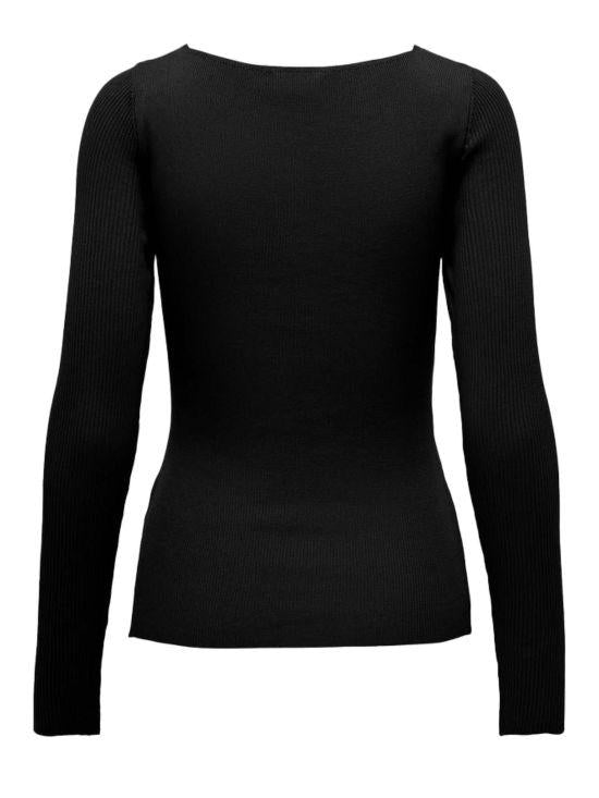 ONLY ONLLISA LS DETAIL V-NECK KNT
