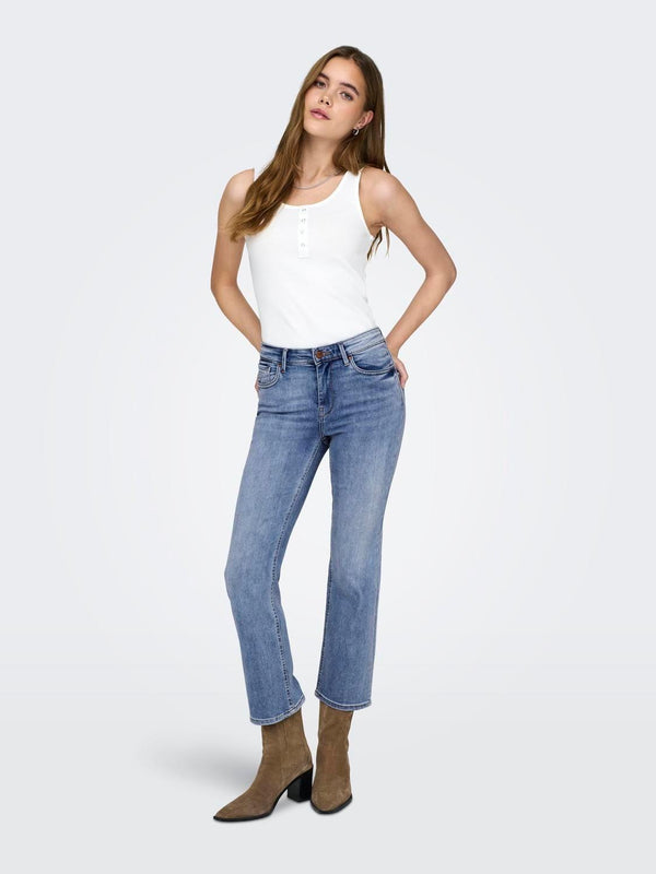 ONLY ONLKENYA MID CROP ANK SWT FLARE TAI566