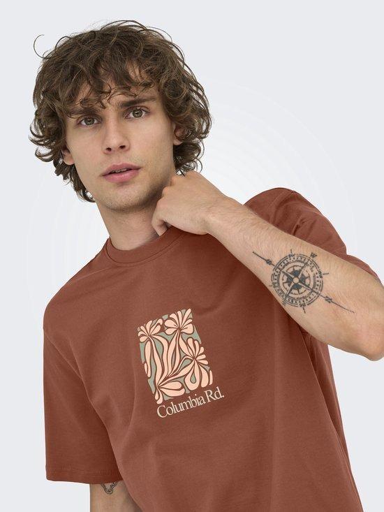 ONLY&SONS ONSMAX LIFE FLOWER REG SS TEE VD