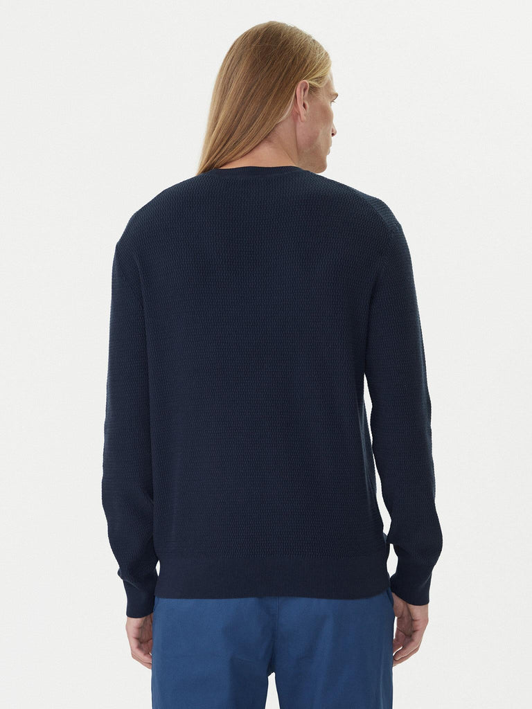 CALVIN KLEIN LS TEXTURE CTTN CREW