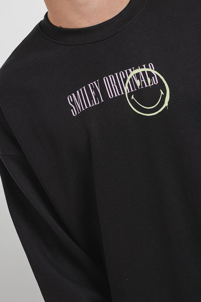 ONLY&SONS ONSSMILEY ART VTG CREW NECK SWEAT