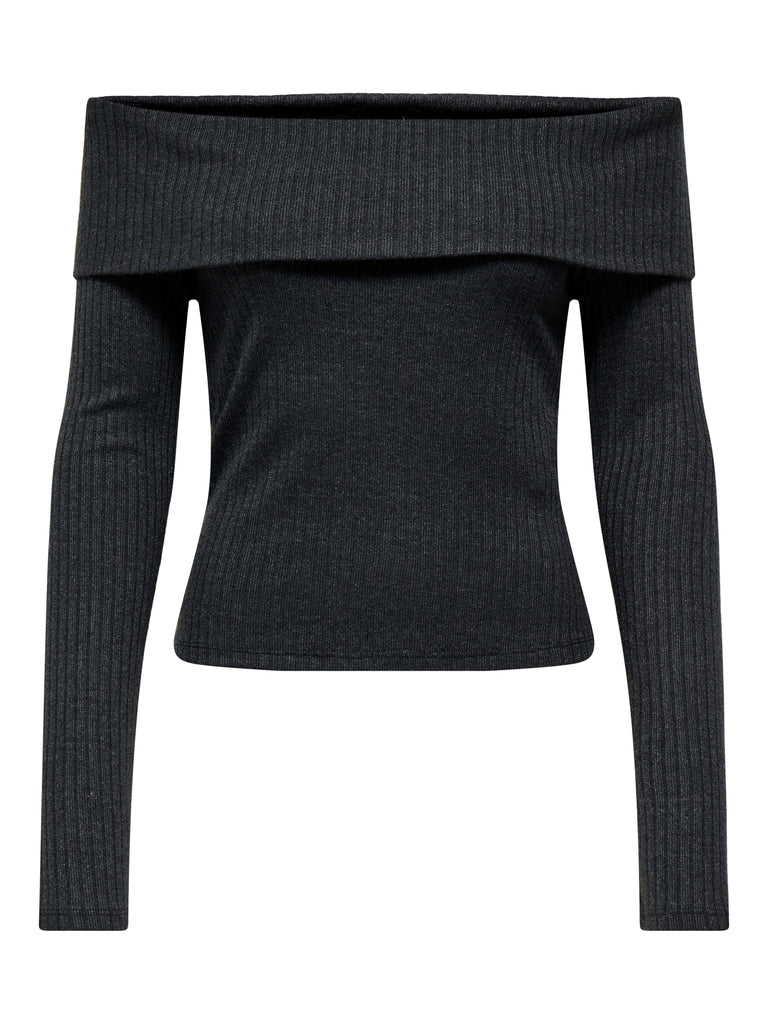 ONLY ONLPIPER L/S OFF SHOULDER TOP JRS