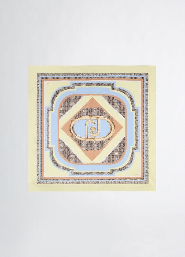 LIU JO ECS FOULARD PITONE 90X90