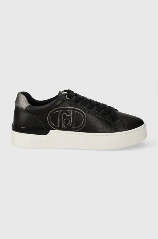 LIU JO SILVIA 93 - SNEAKER CALF LEATHER/METALLI