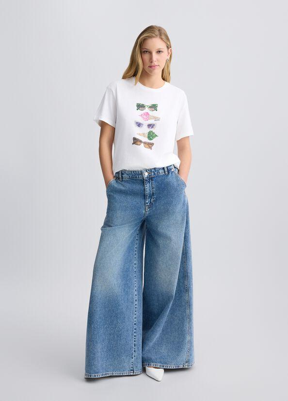 LIU JO ECS T-SHIRT MODA M/C