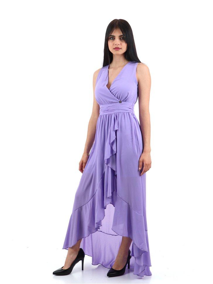 MARKUP ABITO LUNGO IN GEORGETTE CON F