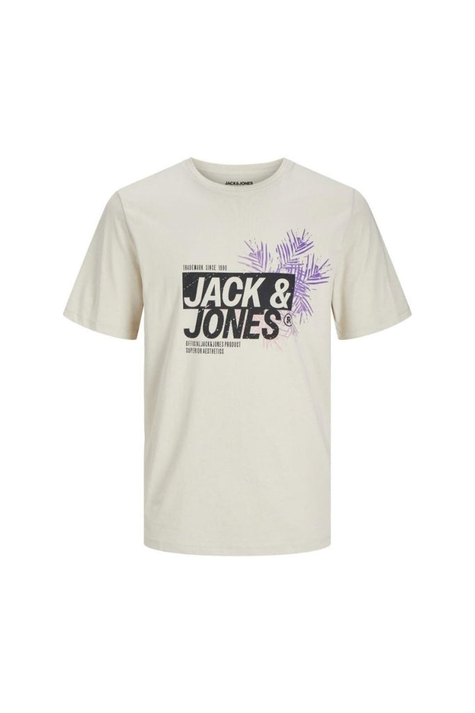 JACK AND JONES JJJAXON TEE SS CREW NECK LN
