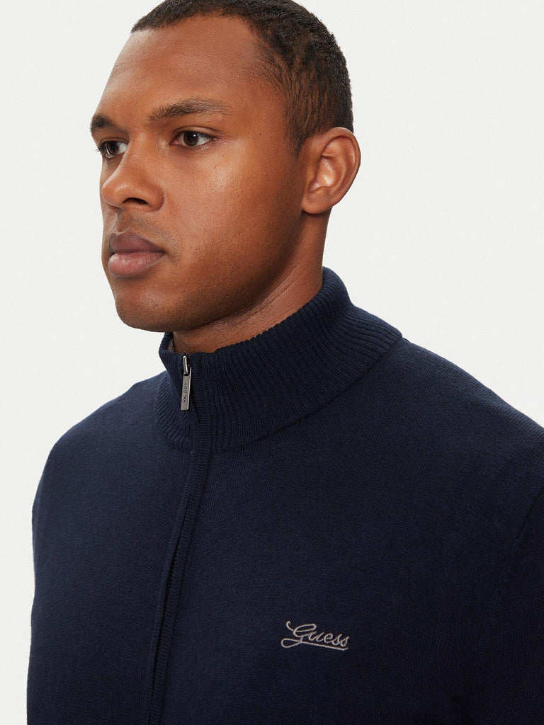 GUESS DARRELL LS ZIPPED CARDI BASIC