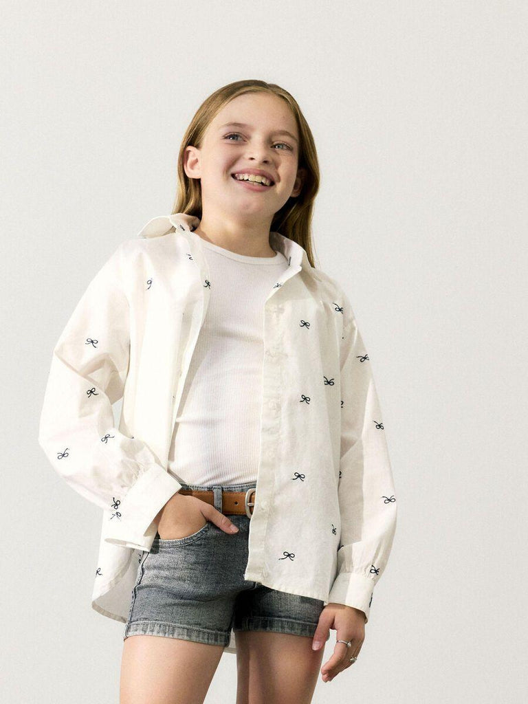 NAME.IT NKFFILIPPAS OVERSIZE LONG SHIRT