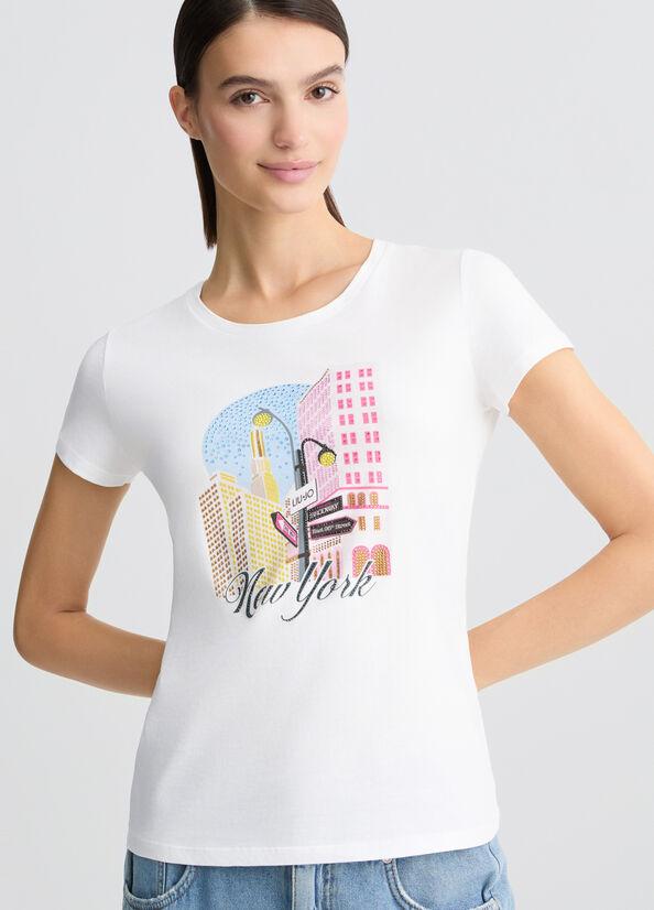LIU JO ECS T-SHIRT MODA M/C