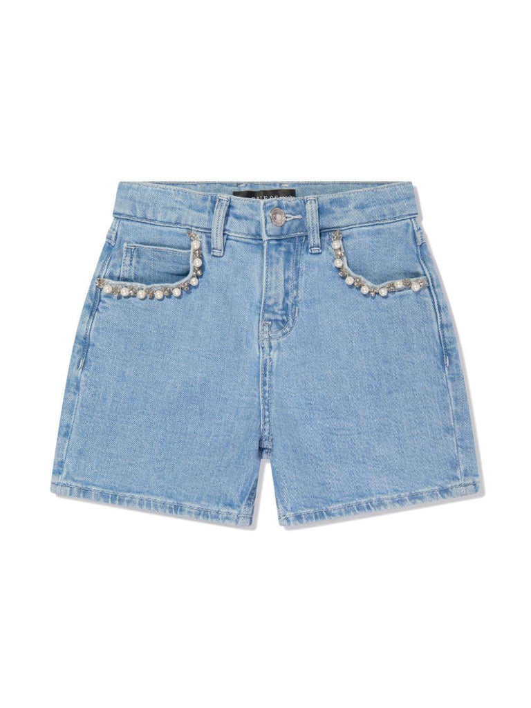 GUESS DENIM SHORTS WITH BEADS