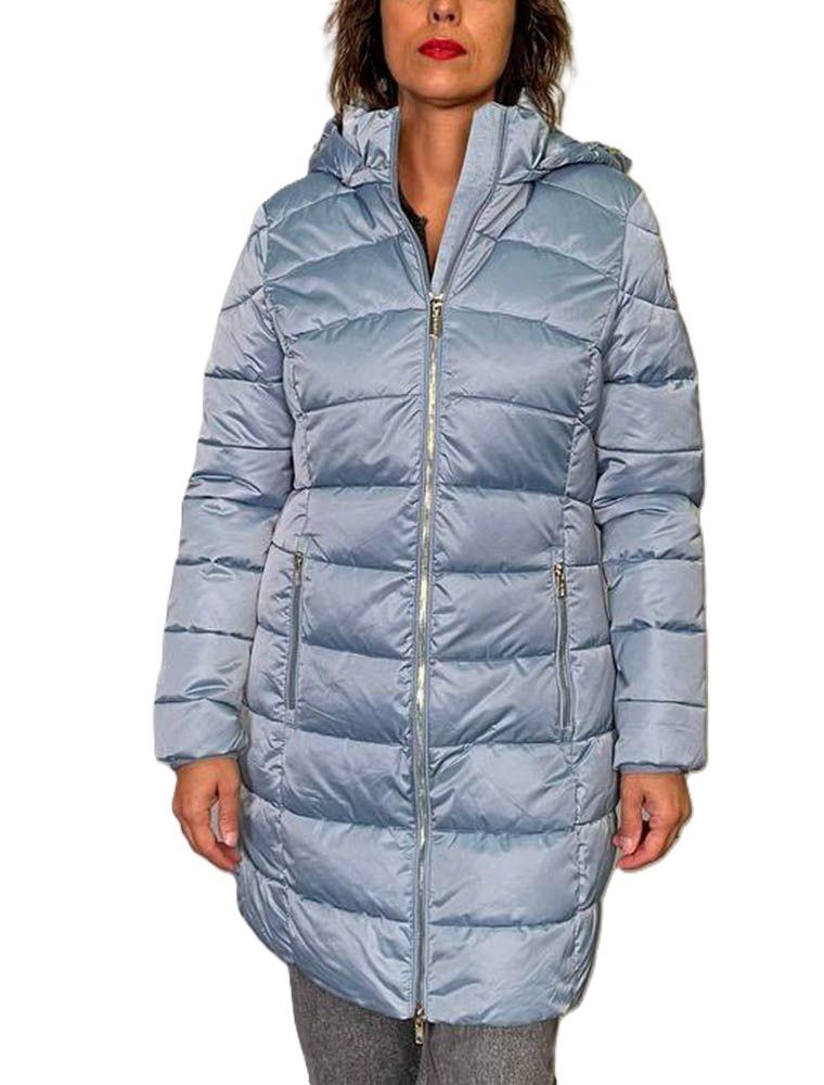 YES ZEE CAPPOTTO DONNA TRAPUNTATO CON CAPPUCCIO