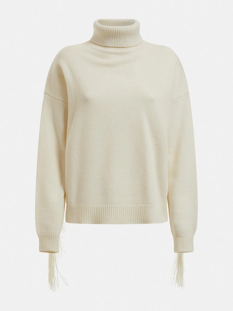 GUESS LEONIE ROLL NECK LS SWEATER
