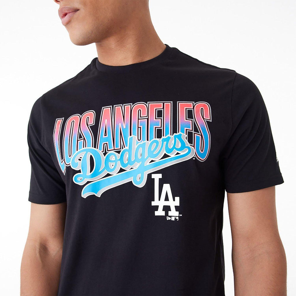 NEW ERA MLB GRADIENT GRPHC TEE LOSDOD  BLKNVY