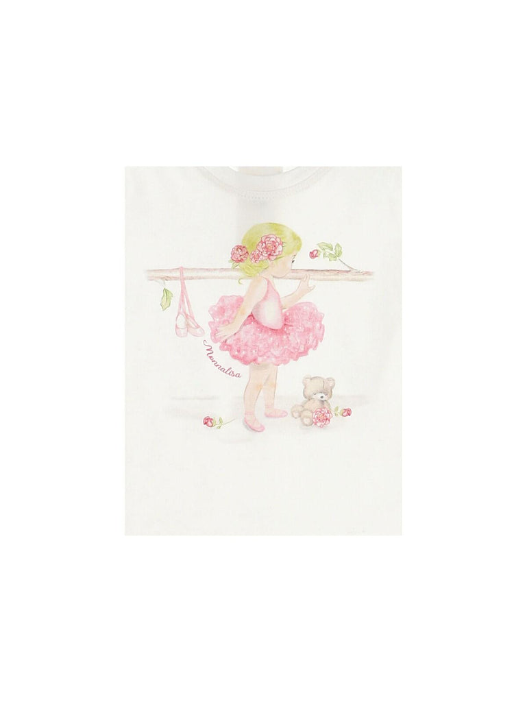 MONNALISA T-SHIRT LITTLE DANCER JER
