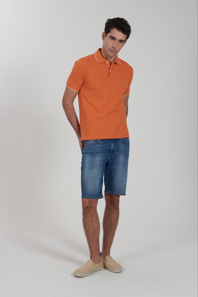 YES ZEE BERMUDA JEANS UOMO 5 TASCHE SLIM