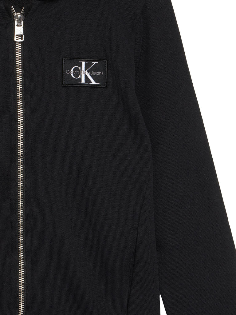 CALVIN KLEIN BADGE ZIP-THROUGH