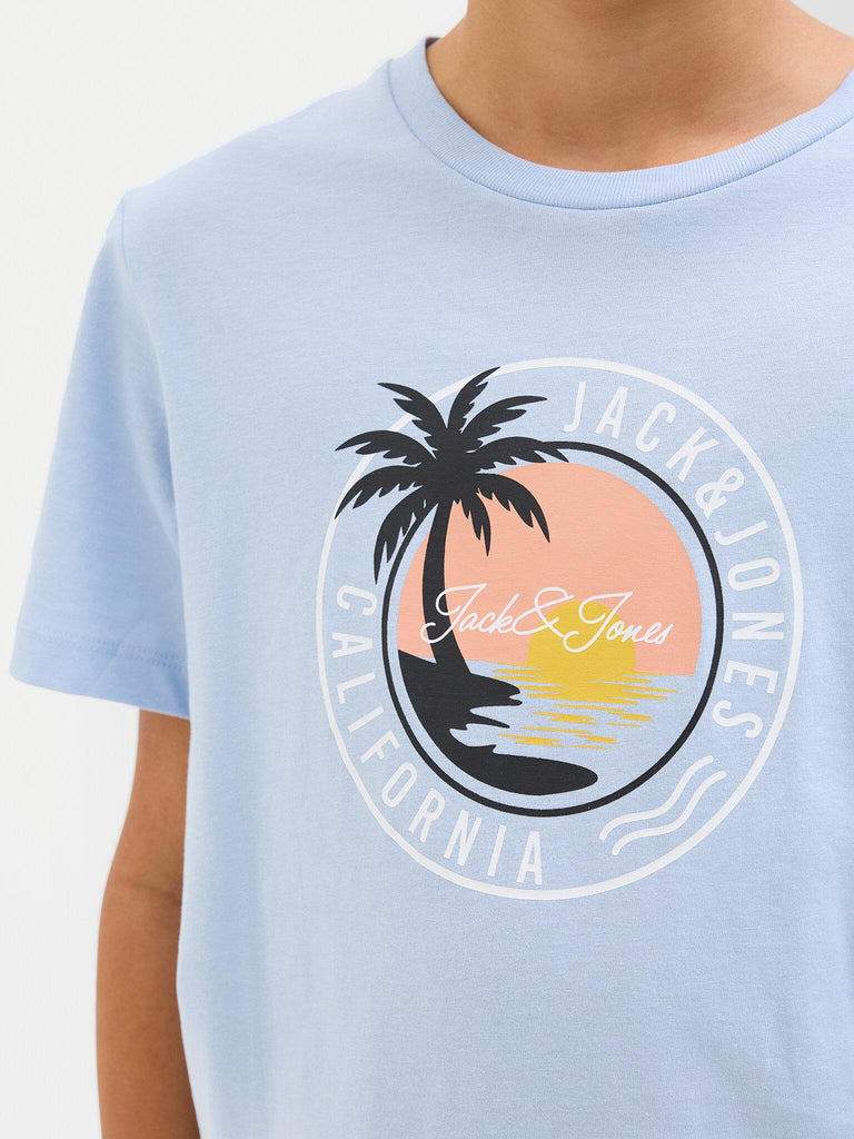 JACK JONES KIDS JJPALM TEE SS CREW NECK JNR