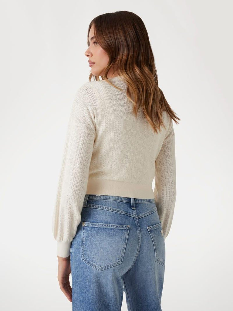 GUESS LS VN LYLA CARDI SWTR