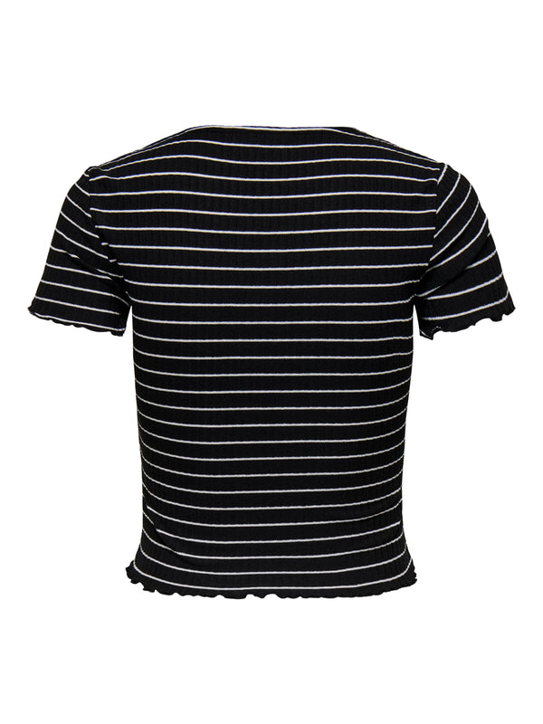 ONLY ONLEMMA STRIPE S/S TOP JRS