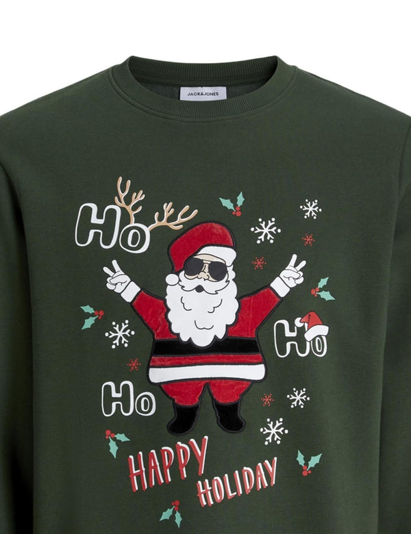 JACK JONES KIDS JJCHRISTMAS SWEAT CREW NECK JNR