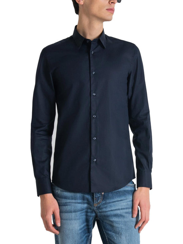 ANTONY MORATO CAMICIA NAPOLI SLIM FIT IN COT