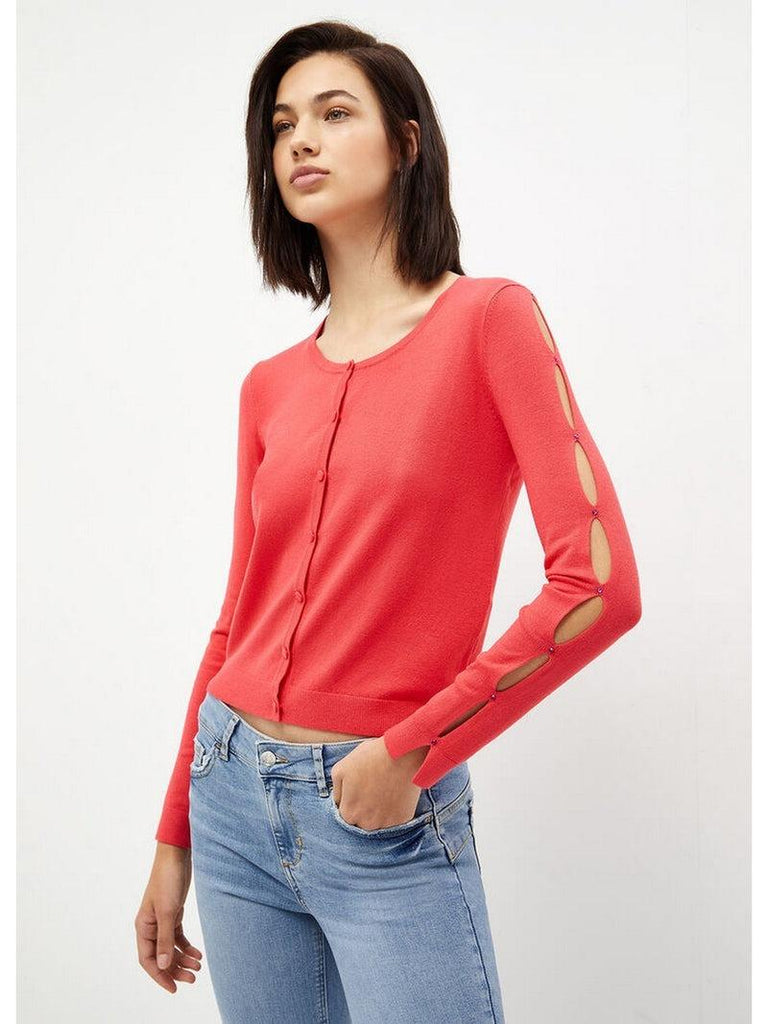LIU JO ECS MAGLIA APERTA M/L BASIC