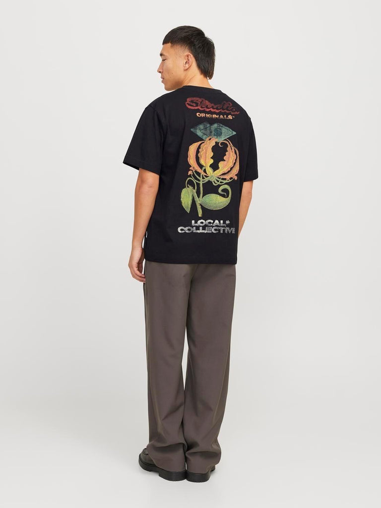 JACK AND JONES JORRETIRO BACK TEE SS CREW NECK SE25