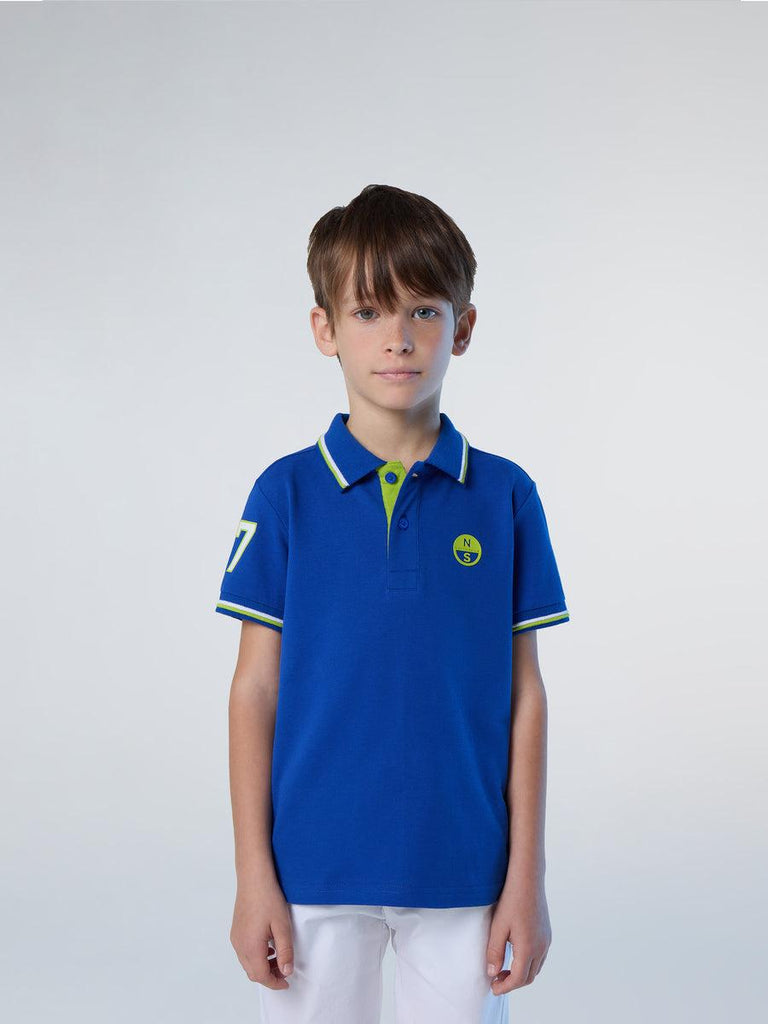 NORTH SAILS POLO SHORT SLEEVE W/NUMBER APPLICATION ON SLEEVE