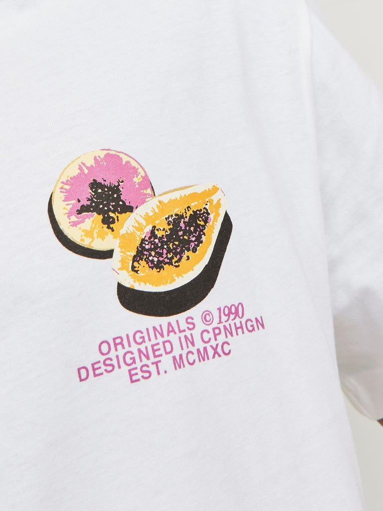 JACK AND JONES JORTAMPA BACK TEE SS CREW NECK SN