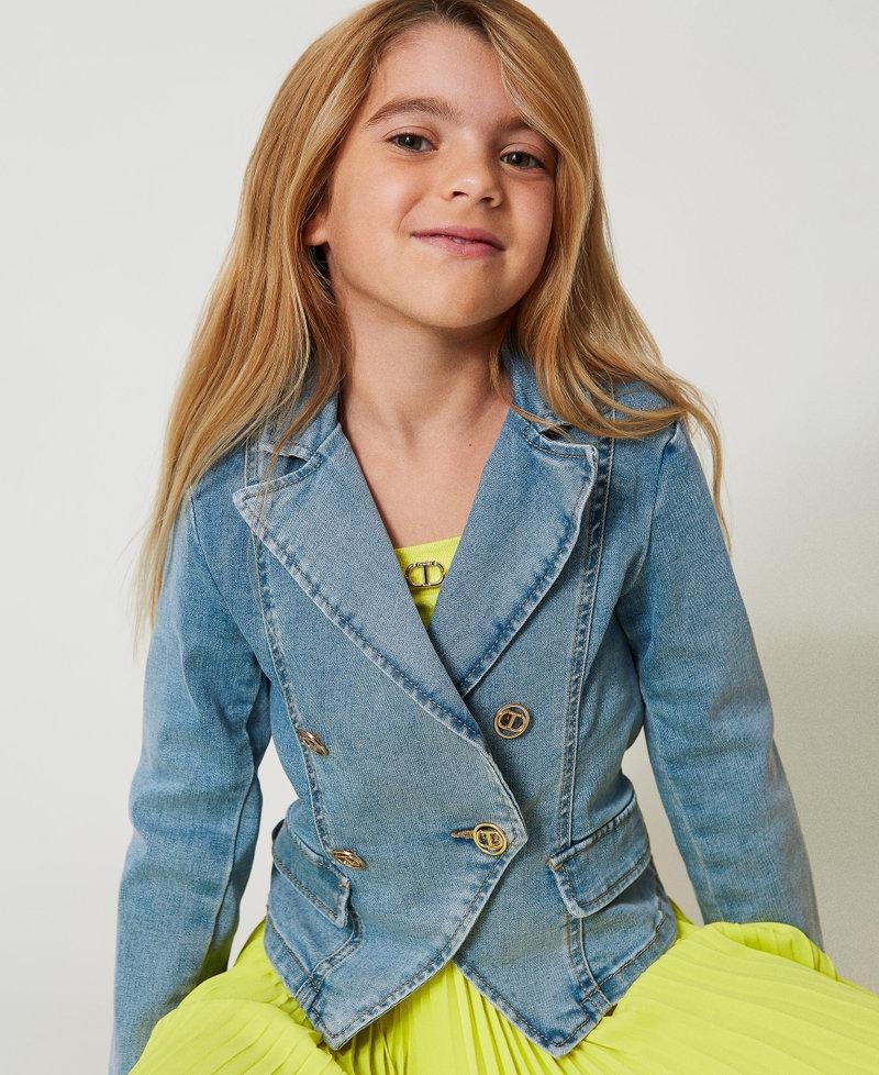 TWINSET BLAZER IN DENIM
