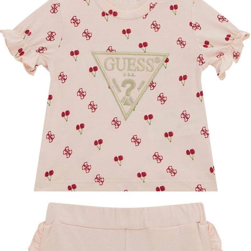 GUESS SET SS T-SHIRT+ACTIV